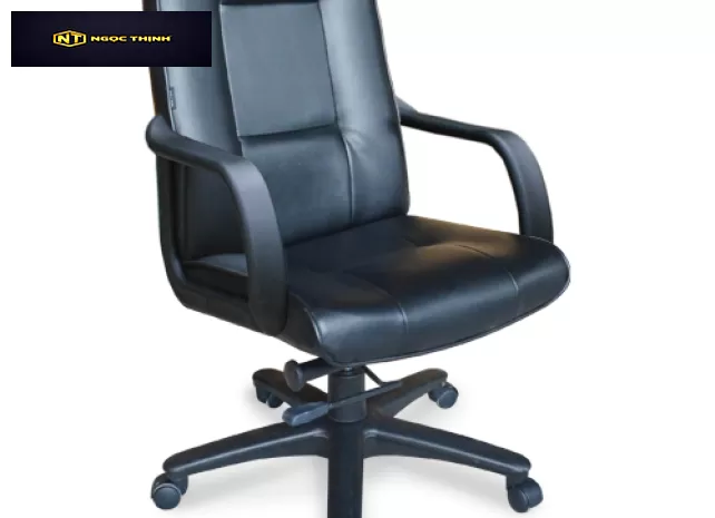 Ghế lãnh đạo có đệm tựa bọc da SG350